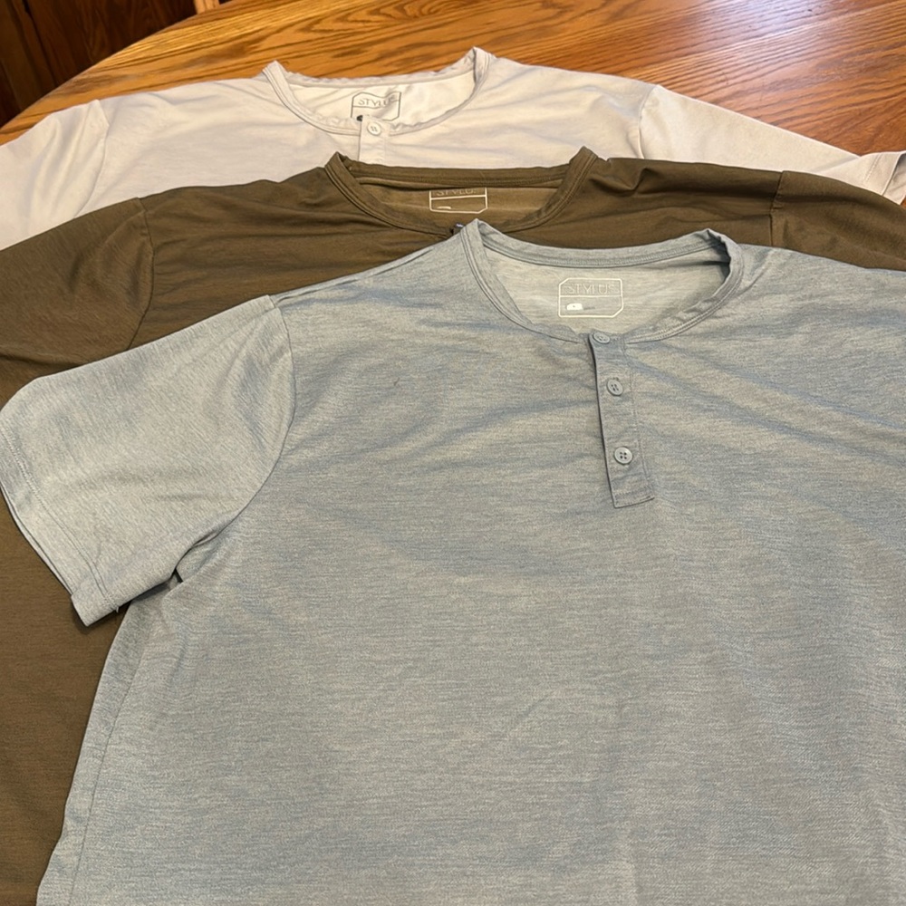 Men’s Short Sleeved Henley